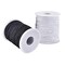 2 Rolls 1 mm Sturdy Stretchy Elastic Cord for Jewelry Making, Necklaces, Beading Black and White